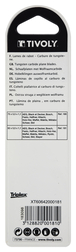 Lame de rabot réversible L 82x5,5x1,1 mm TIVOLY - XT60642000181