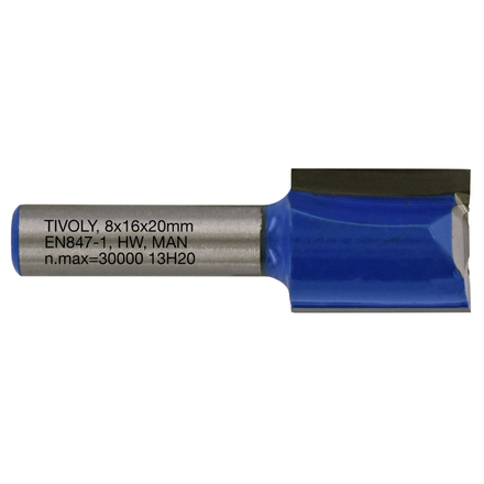 Fraise à rainurer (Blister Box) / 16 TIVOLY - XT60642067840