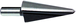 Foret conique lisse HSS -Queue cylindrique (Blister) / ØMin/Max : 6/20 TIVOLY - XT60672000634
