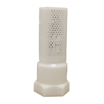 CLAPET DE PIED + CREPINE NYLON POM FEMELLE 1''1/2 - RENSON - 101133