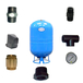 KIT RESERVOIR VERTICAL 100L POUR POMPE FORAGE 1''1/4 - RENSON - 103297