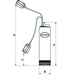 POMPE DE PUITS PROFONDS MONO 5'' - 1,2KW - RENSON - 106075