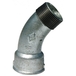 COURBE 45° GALVA N°40 MF 3'' - RENSON - 110033