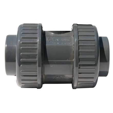 CLAPET ANTI-RETOUR PVC VRO A COLLER DIAMETRE 50 - RENSON - 110564