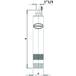 POMPE DE PUITS PROFONDS MONO 1CV-4SP101 RENSON - 110785