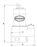 POMPE DE RELEVAGE 230V 0,6KW CORPS FONTE EAUX CHARGEES RENSON - 111042