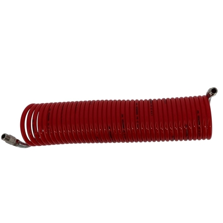 SPIRALE 5M Ø6x8MM - NYLON EMBOUTS MALES TOURNANTS 1/4''  - RENSON - 1410