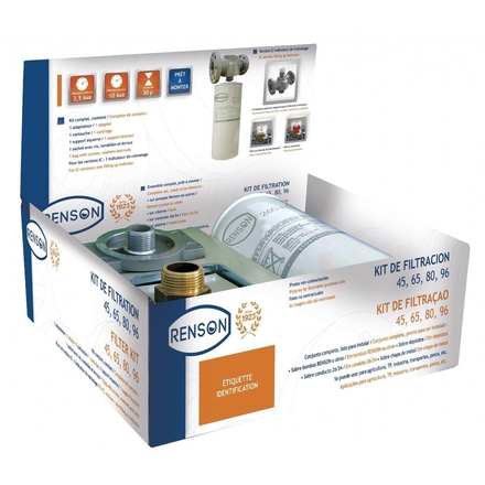 KIT FILTRATION 45L/MIN AVEC INDICATEUR DE COLMATAGE - RENSON - 141999