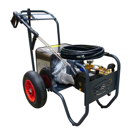 NETTOYEUR HAUTE PRESSION TRIO FLECTOR EAU FROIDE TS 150B - 30L/MIN - FLEXIBLE 20M - RENSON - 142544