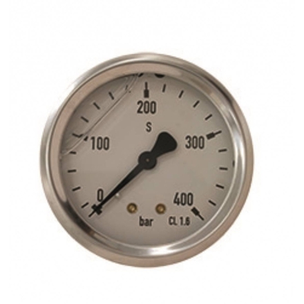 MANOMETRE DORSAL 0-400B DIAMETRE 1/4'' PACKAGE - RENSON - 160071