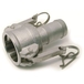 COUPLEUR FEMELLE TYPE C ALU DIAMETRE 50MM RACCORD A CAMES - RENSON - 162062