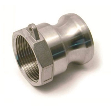 COUPLEUR FEMELLE TYPE A ALU DIAMETRE 100MM RACCORD A CAMES - RENSON - 162085