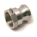 COUPLEUR FEMELLE TYPE A ALU DIAMETRE 150MM RACCORD A CAMES - RENSON - 162086