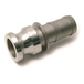 COUPLEUR CANNELE TYPE E ALU DIAMETRE 100MM RACCORD A CAMES - RENSON - 162095