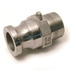 COUPLEUR MALE TYPE F INOX DIAMETRE 100MM RACCORD A CAMES - RENSON - 162110