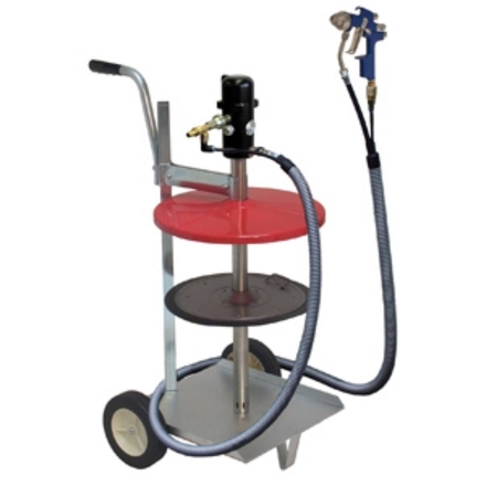 KIT PULVÉ GRAISSE MOBILE 55:1 POUR FÛT 200KG ØINT.550-590MM - RENSON - 165240