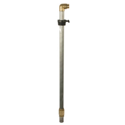 TUBE ASPIRATION ACIER POUR POMPE ÉLECTRIQUE FÛT 200L - RENSON - 165277