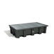 BAC DE RETENTION 2 IBC 1050L CAILLEBOTIS ACIER GALVA - RENSON - 182104