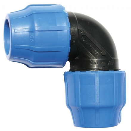 COUDE 90° COMPRESSION PP 16950 EGAUX DIAMETRE 50 - RENSON - 369493