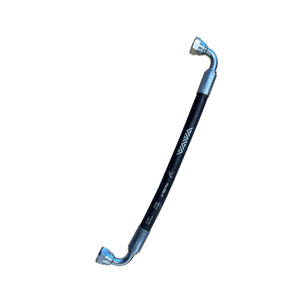 FLEXIBLE HP 0,35M Ø3/8'' FF 3/8'' T90° BSP - RENSON - 812488