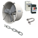 KIT VENTILATEUR TRIPHASÉ POUR SALLE DE TRAITE - RENSON - 812609