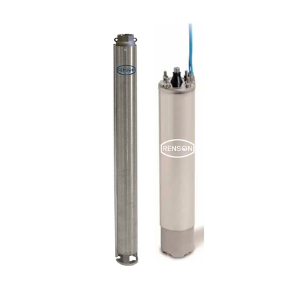 POMPE DE FORAGE 4'' 100L/MIN MOT EAU TRI WPM 2.2KW F1'1/4 - RENSON - 814820