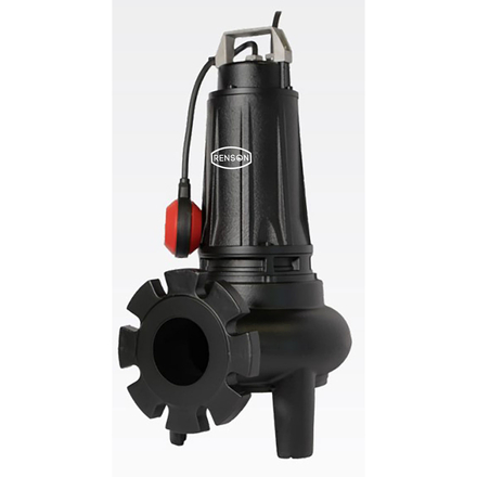 POMPE DE RELEVAGE TRI FONTE ROUE VORTEX 2,2KW DN65 - RENSON - 817079