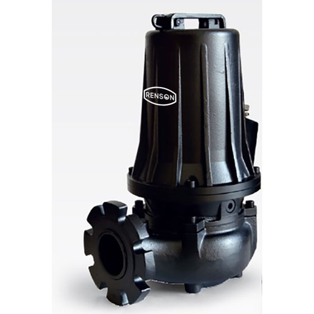 POMPE DE RELEVAGE TRI FONTE ROUE MONOCANALE 2.2KW DN65 - RENSON - 817513