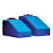 RESERVOIR STOCKAGE 300L BLEU PAN INCLINE - RENSON - 825080