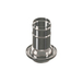 RACCORD MALE AVEC MANCHON CANNELE Ø100 ACIER INOXYDABLE - RENSON - 854144