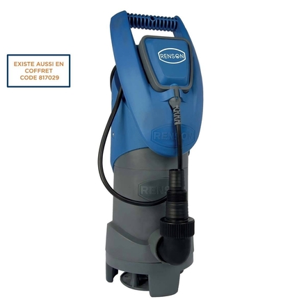POMPE DE RELEVAGE 230V 0,75KW PLASTIQUE EAUX CHARGEES RENSON - 854291