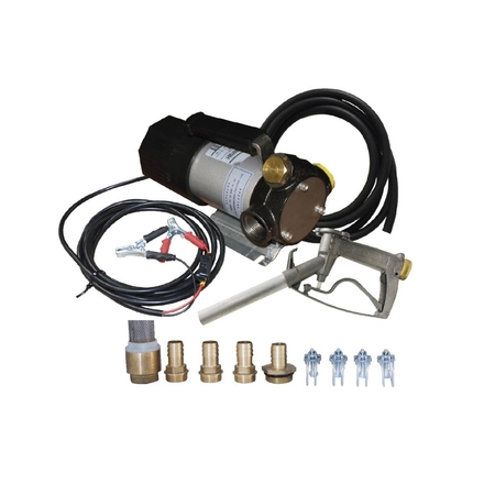GROUPE TRANSFERT ECO 24V 60L/M PIST MANUEL ALU + KIT RACCORD - RENSON - 854641