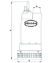 POMPE DE CHANTIER MONO EN FONTE 1,5KW RENSON - 980015