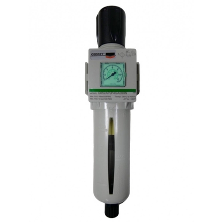 ENSEMBLE FILTRE 25µ AVEC REGULATEUR ET EQUERRES - RENSON - FR12M