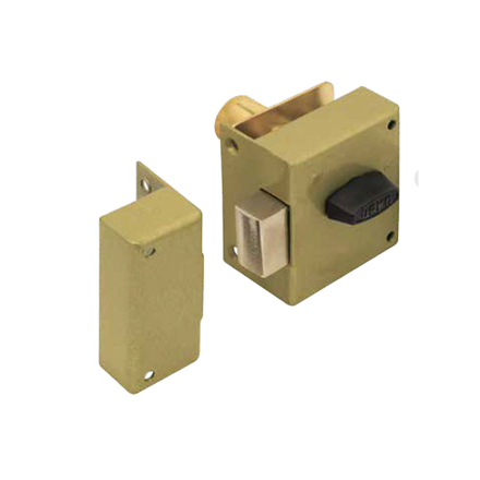 Loquet de cylindre extérieur et à superposer Gauche - Boîte 50x60 mm - mod. 38 - URKO - 7121250