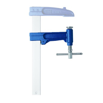 Machoire Mobile Complet pour Serre-Joint 3-P - Saille 220 mm, Tige 40x10 mm - mod. 3-P - URKO - 9040004