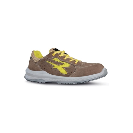 CHAUSSURES BASSES REFLEX s ESD S1PS FO SR MARRON-JAUNE - U POWER - RI20036