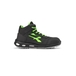 CHAUSSURES HAUTES HARD s ESD S3S CI FO SR NOIR-VERT FLUO - U POWER - RL10356