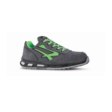 CHAUSSURES BASSES POINT s ESD S1PS FO SR GRIS/VERT - U POWER - RL20036