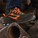 CHAUSSURES BASSES ORANGE s ESD S1PS FO SR GRIS-ORANGE - U POWER - RL20396