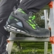 CHAUSSURES BASSES EGON s ESD S1PS FO SR GRIS-VERT FLUO - U POWER - RN20016