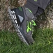 CHAUSSURES BASSES EGON s ESD S1PS FO SR GRIS-VERT FLUO - U POWER - RN20016