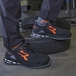 CHAUSSURES BASSES IRVIN s ESD S1PS FO SR NOIR-ORANGE - U POWER - RN20036