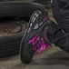 CHAUSSURES BASSES FEMME IVY s ESD S1PS FO SR NOIR-FUSHIA - U POWER - RN20126