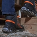 CHAUSSURES HAUTES LORD s ESD S3S CI FO SR GRIS-ORANGE - U POWER - RS10124