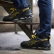 CHAUSSURES BASSES SNIPER s ESD S1PS FO SR GRIS-JAUNE - U POWER - RS20056