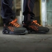 CHAUSSURES BASSES DUKE s ESD S3S CI FO SR GRIS FONCÉ-ORANGE - U POWER - RS20124