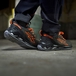 CHAUSSURES BASSES DUKE s ESD S3S CI FO SR GRIS FONCÉ-ORANGE - U POWER - RS20124