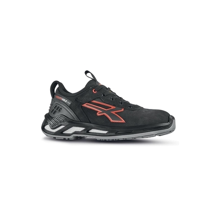 CHAUSSURES BASSES TUCKER s ESD S3S CI FO SR NOIR-ROUGE - U POWER - RS20184