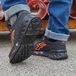 CHAUSSURES BASSES BRUCE s ESD S1PS FO SR NOIR-ORANGE - U POWER - RV20026